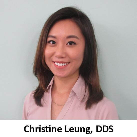 Christine leung, dds, is posing for a photo.