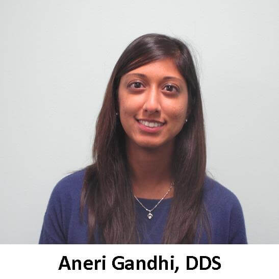 Anari gandhi, dds, is posing for a photo.